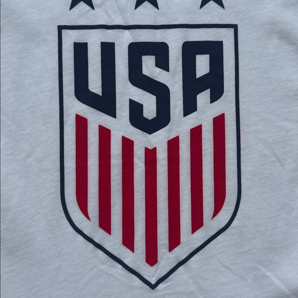 Nike USA Soccer Athletic Sports White T-Shirt Women’s Size Medium New with Tags - Picture 5 of 8